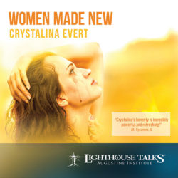 Crystalina Evert’s Invitation: If you’re like most women, you’re tired of feeling like you’re not enough. You feel like you’re constantly failing or falling short of what you should do or who you could be. Ladies, it’s time to banish whatever tempts us to despair and stands in the way of the life we’ve always wanted.